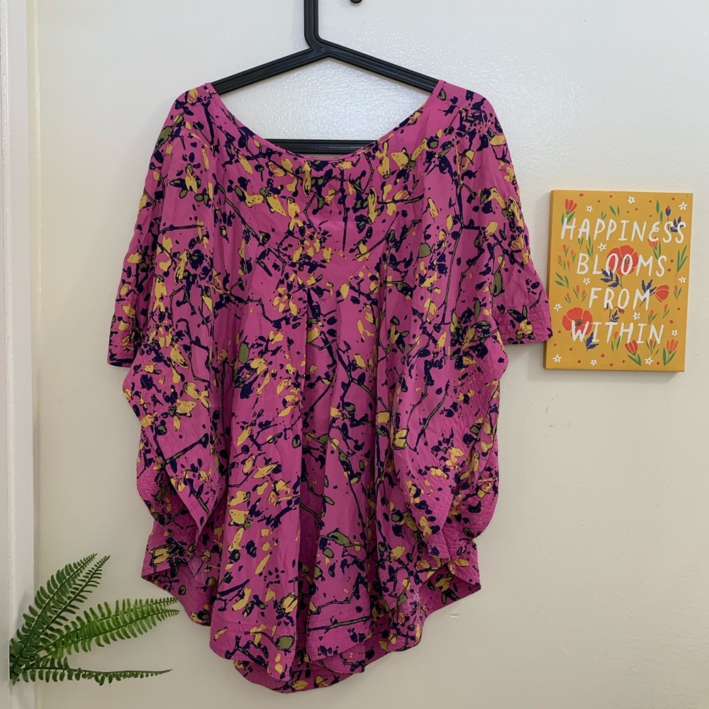 Prim | Flowy Pattern Blouse - Picture 5 of 5